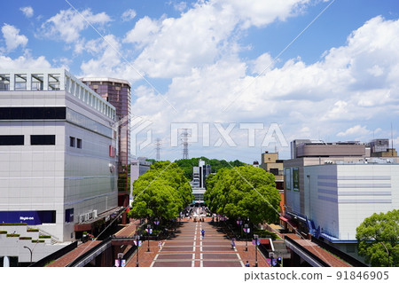 Scenery around Tama Center Station, Tama City, Tokyo 91846905