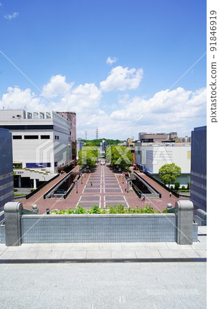 東京多摩市多摩中心站周邊風景 東京多摩市多摩中心站周邊風景 91846919