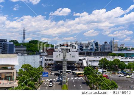 東京多摩市多摩中心站周邊風景 東京多摩市多摩中心站周邊風景 91846943