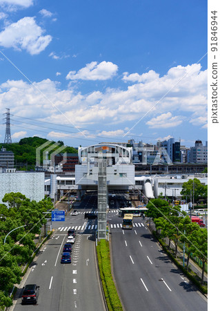 東京多摩市多摩中心站周邊風景 91846944