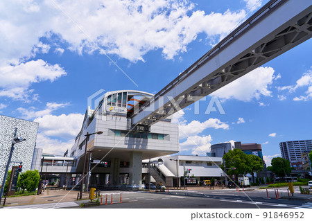 東京多摩市多摩中心站周邊風景 東京多摩市多摩中心站周邊風景 91846952