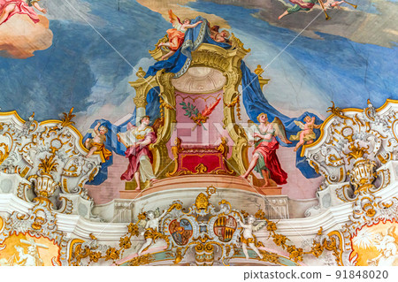 Wies church, Steingaden, bavaria, germany Wies church, Steingaden, bavaria, germany 91848020