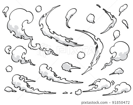 酷雲插圖素材 set_effect 風格 91850472