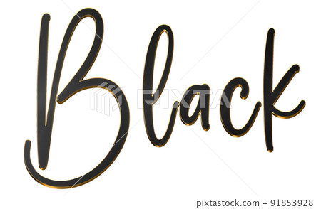 Darck Text Black cut out Darck Text Black cut out 91853928