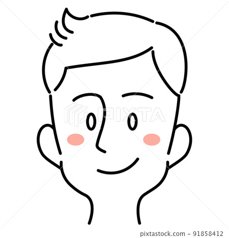 Male student with a smile Male student with a smile 91858412