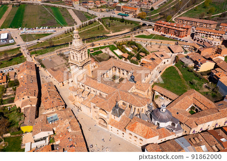 City skyline with historic cathedral of Burgo de Osma, Spain City skyline with historic cathedral of Burgo de Osma, Spain 91862000