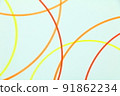 Red / orange / yellow lines / curves Red / orange / yellow lines / curves 91862234