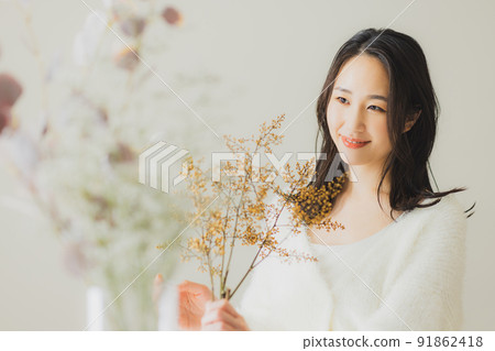 Dried flower female Dried flower female 91862418