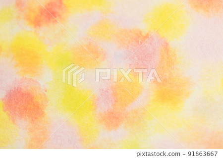 Background material / watercolor touch Japanese paper Chiyogami 91863667