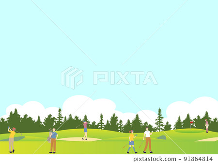 People who enjoy golf People who enjoy golf 91864814