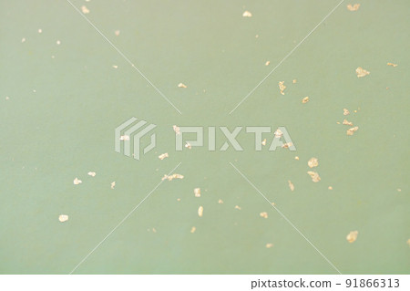 Background material, Japanese paper Cold Kinsen-Wakamidori 91866313