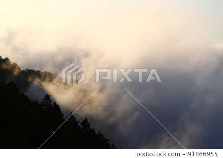 來自筑波山脈足尾山的雲海 來自筑波山脈足尾山的雲海 91866955