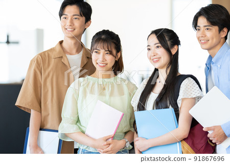 Female college student, college student, school 91867696