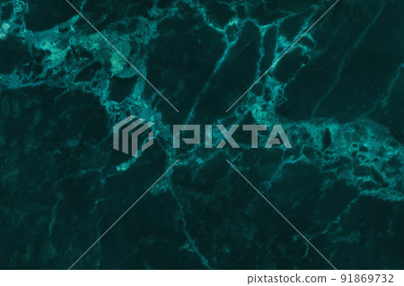Dark green marble texture background with high resolution, top view of natural tiles stone in luxury and seamless glitter pattern. 91869732