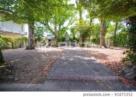 Chihayaakasaka Village, Osaka Prefecture, a monument to the birthplace of Kusunoki Masashige Chihayaakasaka Village, Osaka Prefecture, a monument to the birthplace of Kusunoki Masashige 91871352
