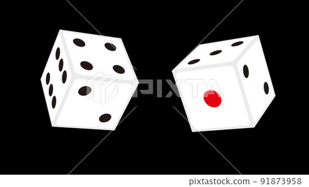 Two dice 91873958