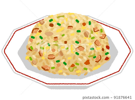 炒飯（炒飯）的插圖 91876641