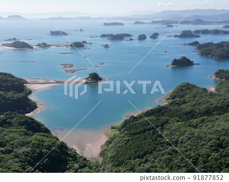 從新建的九十九島觀光公園鳥瞰圖 91877852