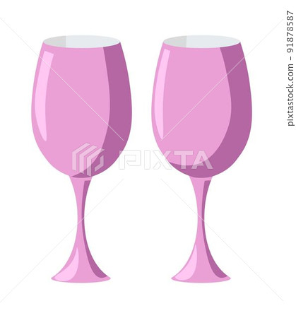 Wineglasses serving alcoholic beverage dishware 91878587