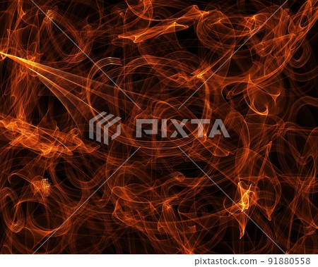 fiery flame line texture on black background, bright texture fiery flame line texture on black background, bright texture 91880558