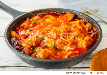 Korean Food Cheese Takalbi Korean Food Cheese Takalbi 91880782