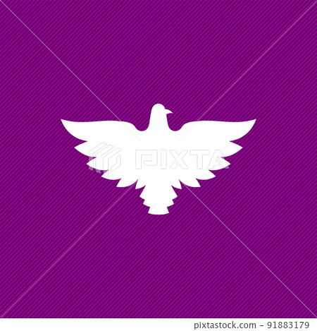 Dove, a symbol of peace and purity. The biblical symbol of the Holy Spirit. Dove, a symbol of peace and purity. The biblical symbol of the Holy Spirit. 91883179