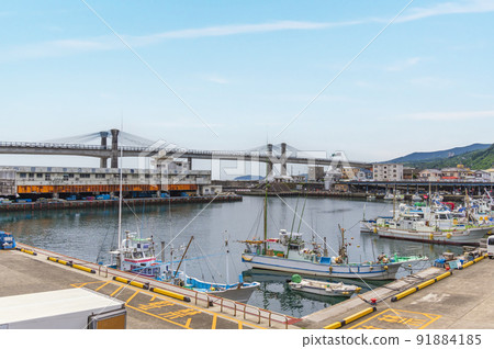 小田原漁港景觀(小田原市公共漁業區域批發市場) 小田原漁港景觀(小田原市公共漁業區域批發市場) 91884185