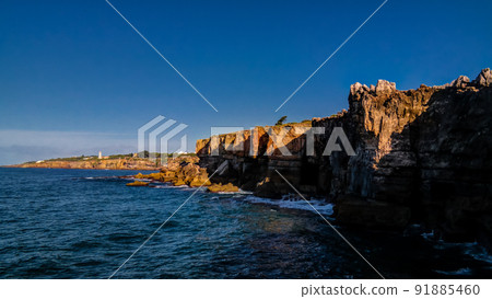 Boca do Inferno chasm aka Hell's Mouth, Cascais, Portugal 91885460