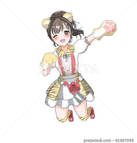 【自然髮色】虎年cosplay紅馬尾偶像慶虎年 【自然髮色】虎年cosplay紅馬尾偶像慶虎年 91887098