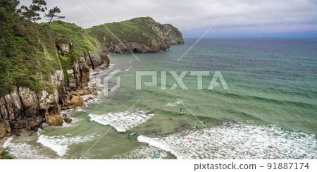 Beach of Vidiago, Asturias, Spain 91887174