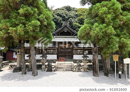 Okehazamashinmei Shrine worship hall Okehazamashinmei Shrine worship hall 91891600