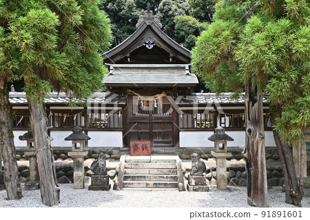 Okehazamashinmei Shrine worship hall Okehazamashinmei Shrine worship hall 91891601