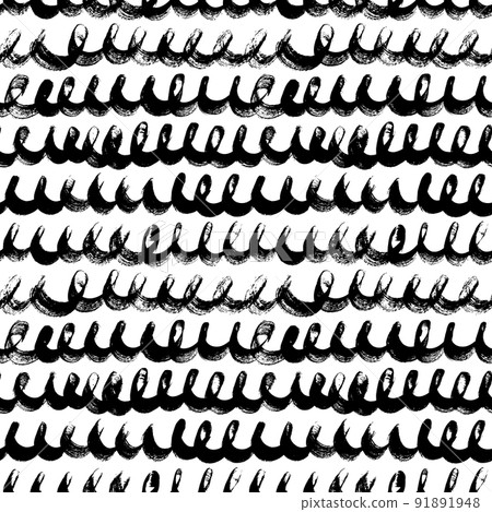 Seamless pattern with sea, rivers or water texture 91891948