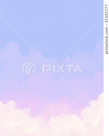 夜空背景插圖漸變 91893777