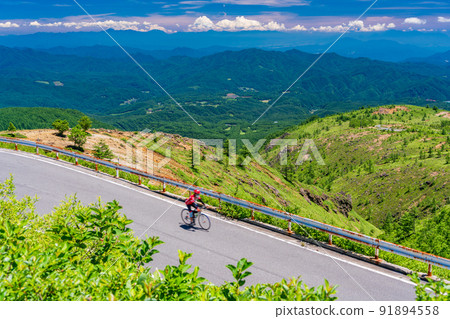(Gunma Prefecture) Shiga Kusatsu Road (Refreshing Highway) Scenery on the Kusatsu side 91894558
