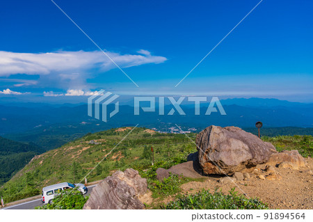 (群馬縣)滋賀草津路(清爽公路)草津一側的風景 (群馬縣)滋賀草津路(清爽公路)草津一側的風景 91894564