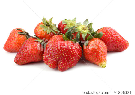 Strawberries isolated on white background Strawberries isolated on white background 91896321