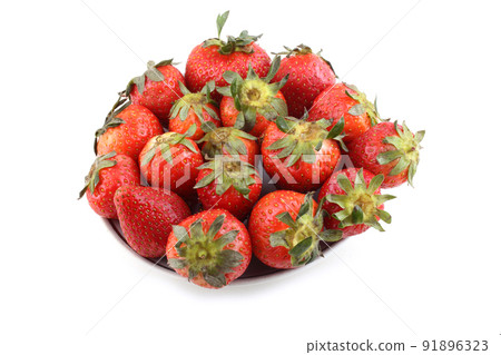 Strawberries isolated on white background Strawberries isolated on white background 91896323