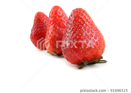 Strawberries isolated on white background Strawberries isolated on white background 91896325