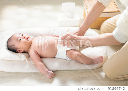 Diaper change Cloth diapers Natural childcare SDGs 91896742