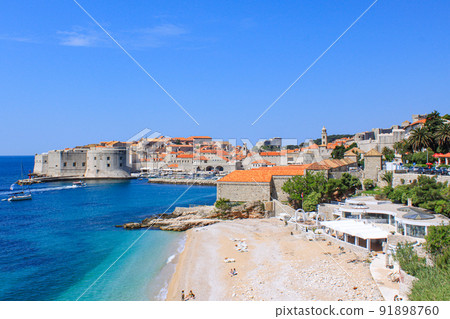 Dubrovnik, the pearl of the Adriatic Sea in Croatia 91898760