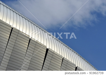 Modern architecture pattern of a stadium Modern architecture pattern of a stadium 91902739