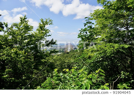 岩見澤公園和天文台的景色 岩見澤公園和天文台的景色 91904045