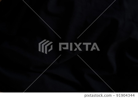 Background material black black tulle BG black background text space background 91904344