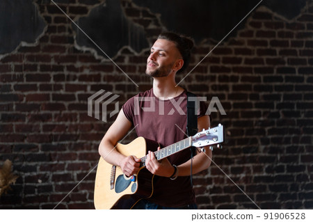 man with guitar man with guitar 91906528