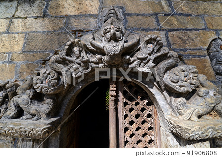 Sculpture of Shiva. Pashupatinath, Nepal Sculpture of Shiva. Pashupatinath, Nepal 91906808