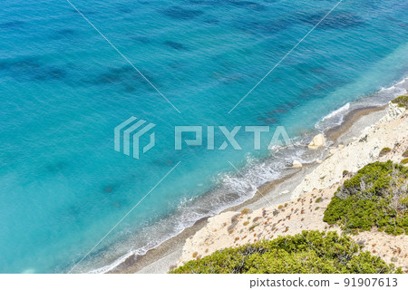 Tropical sea and coastline 91907613