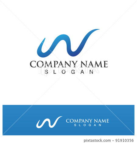 W Letter Logo Template W Letter Logo Template 91910356