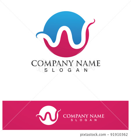 W Letter Logo Template W Letter Logo Template 91910362