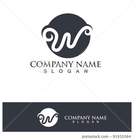 W Letter Logo Template W Letter Logo Template 91910364